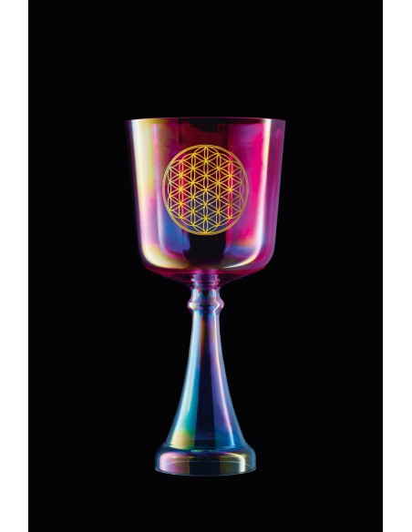 Crystal singing chalice 6"