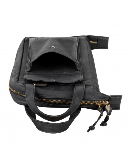 Vintage Hyde drumstick bag, faux leather - Classic Black