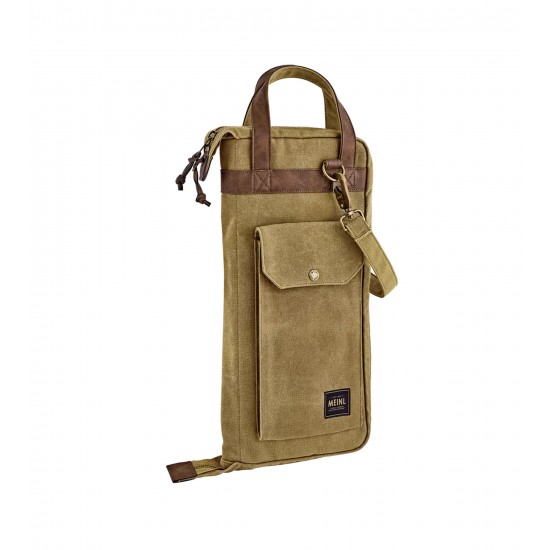 Waxed canvas drumstick bag - Vintage Khaki