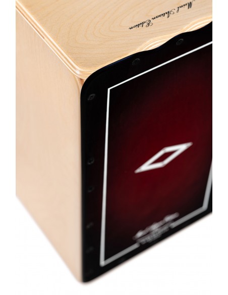Cajon Artisan Edition Tango Line - Red Fade