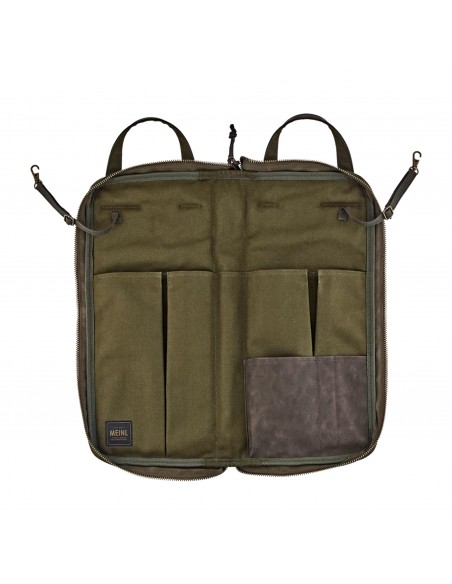 Housse pour baguettes en toile cirée - Forest Green