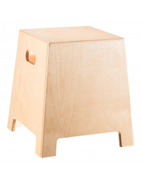 Stackable birch cajon Small