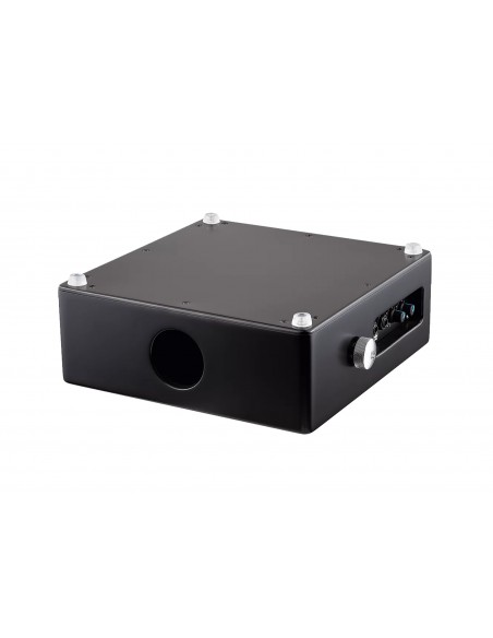 Pre-amplified Snare Taps cajon - Black