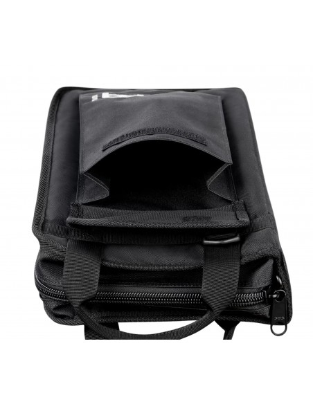 Housse pour baguettes 8 pochettes - Noir
