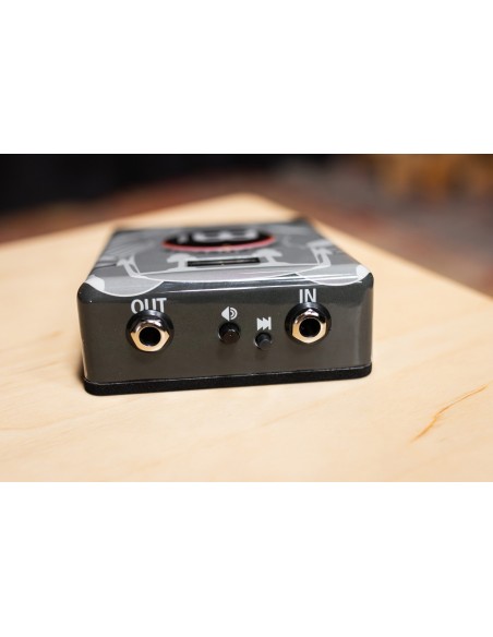 Percussion stomp box pedal, 16 sounds - Aluminum