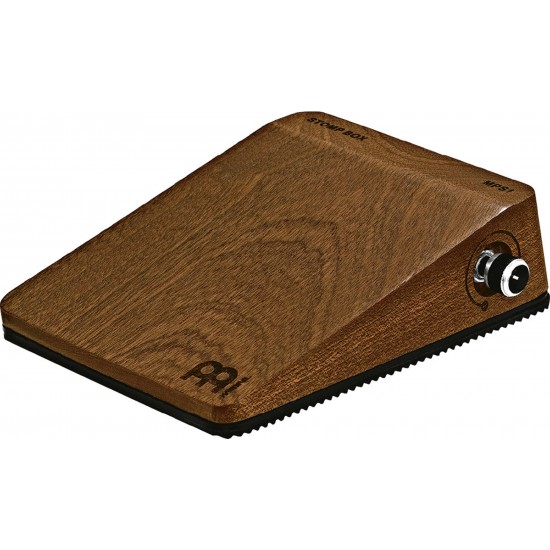 Pédale stomp box analogique à corps en acajou