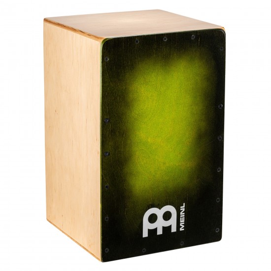 Snarecraft cajon - Green Burst