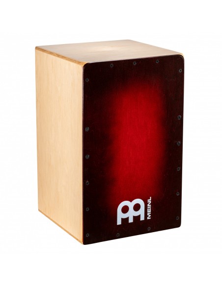 Snarecraft cajon - Red Burst