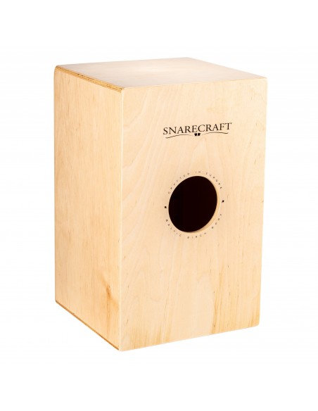 Snarecraft cajon - Red Burst