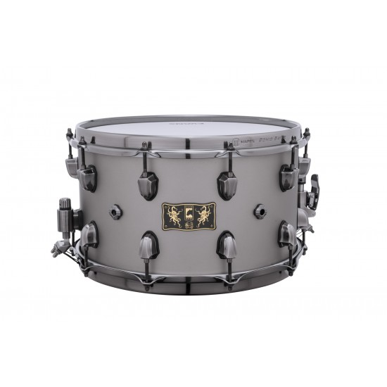 Snare drum Black Panther Psychoctopus 14" x 8" - Gun Metal Gray