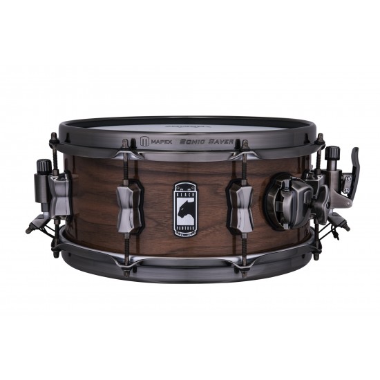 Snare drum Black Panther Goblin 12" x 5.5" - High-Gloss Natural Walnut