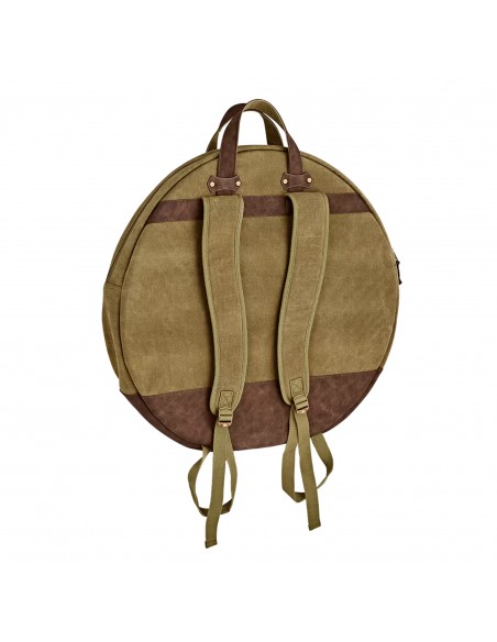 Housse pour cymbales 22" en toile cirée - Vintage Khaki