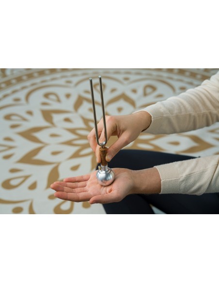 Tuning fork vibration foot 98 g