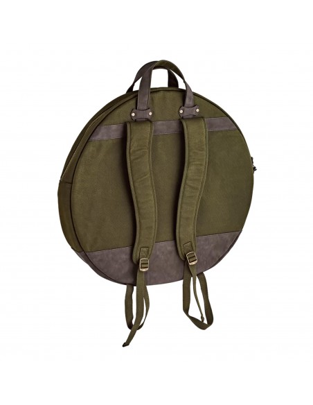 Housse pour cymbales 22" en toile cirée - Forest Green