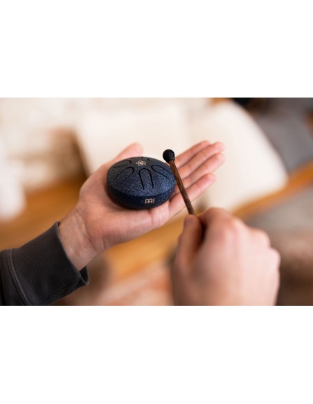 Pocket steel tongue drum A major - Blue