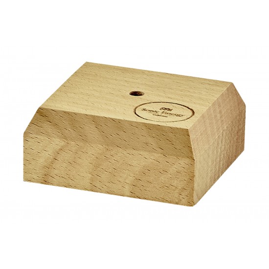 Beech holder for 1 tuning fork - Natural