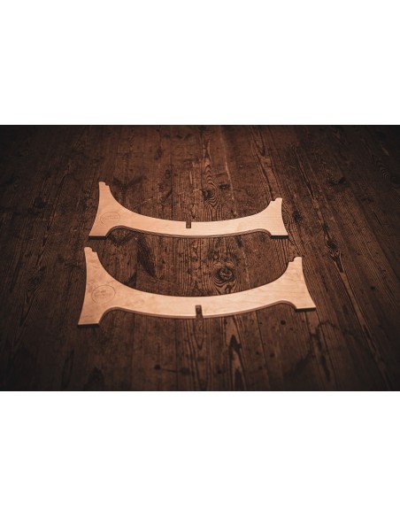 Support pour handpan incliné 22" - Naturel