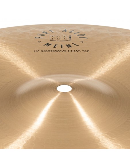 Hi-hat Pure Alloy Soundwave 14" - Traditional hammered