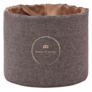 Protective bag for singing bowl 11" - Brown