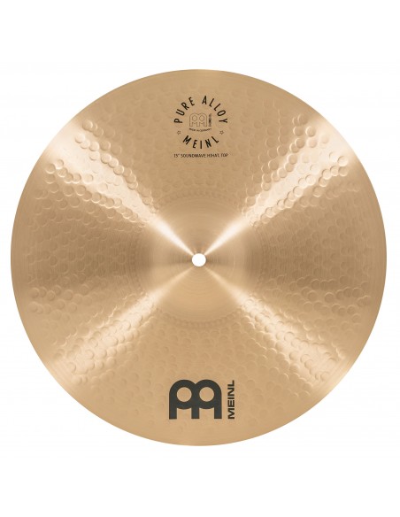 Hi-hat Pure Alloy Soundwave 15" - Traditional hammered