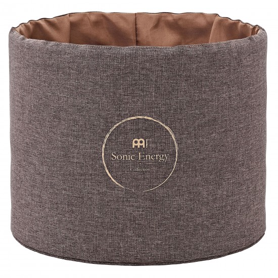 Protective bag for singing bowl 13" - Brown