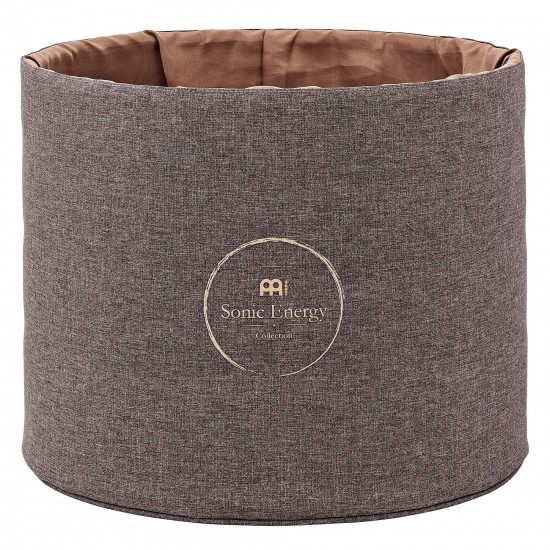Protective bag for singing bowl 14" - Brown