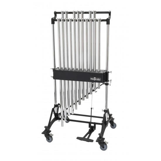 Tubular bells Deluxe 18 tubes of 1.5" - Chrome-plated brass