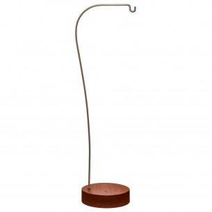 Support pour carillon 1 crochet - Bois et acier