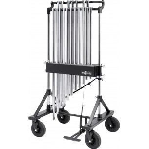 Jeu de cloches tubulaires Quantum 18 tubes de 1,5" - Laiton chromé