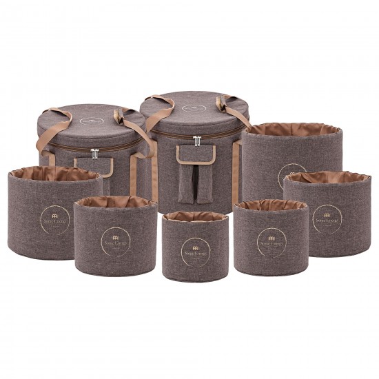 Set of bags for singing bowls
