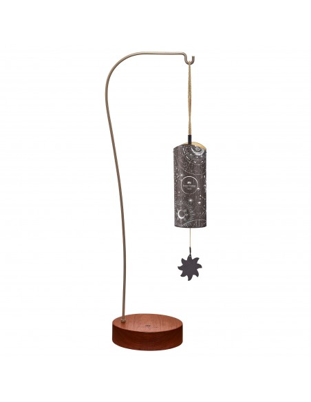 Chimes stand 1 hook - Wood and steel