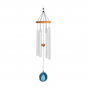 Chimes Agate 29" - Silver