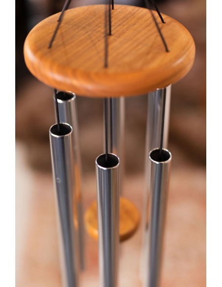 Chimes Agate 29" - Silver