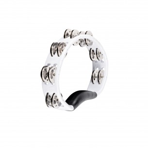 HTMT1WH - Tambourin demi-lune ABS - Blanc