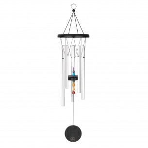 Chimes Chakra 25" - Silver