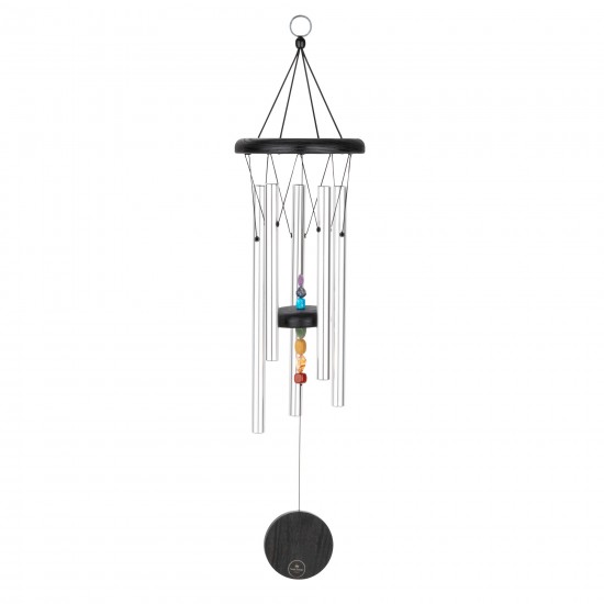 Chimes Chakra 25" - Silver