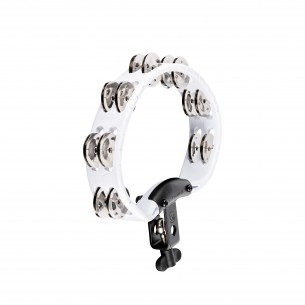 HTMT2WH - Tambourin demi-lune ABS - Blanc