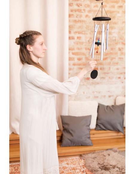 Carillon Chakra 25" - Argent