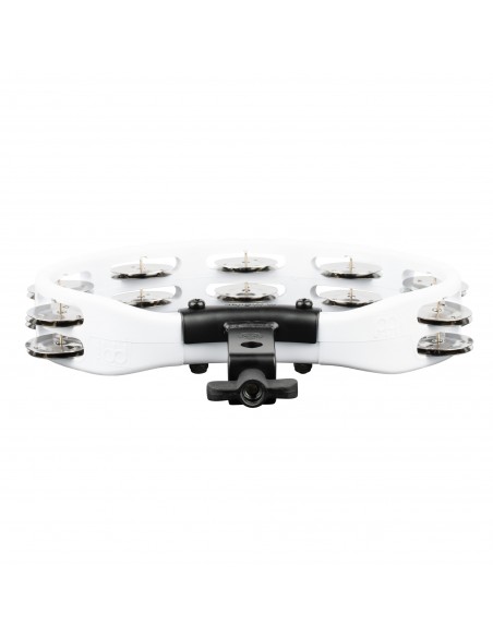 HTMT2WH - Half-moon ABS tambourine - White