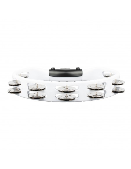 HTMT2WH - Tambourin demi-lune ABS - Blanc