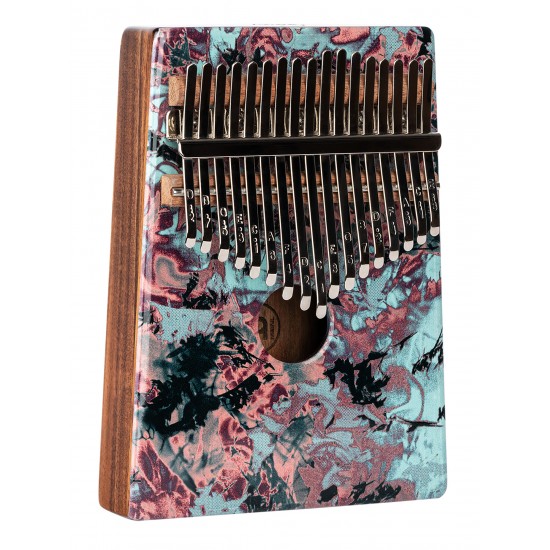 17-note kalimba with sound hole - Coral Reef