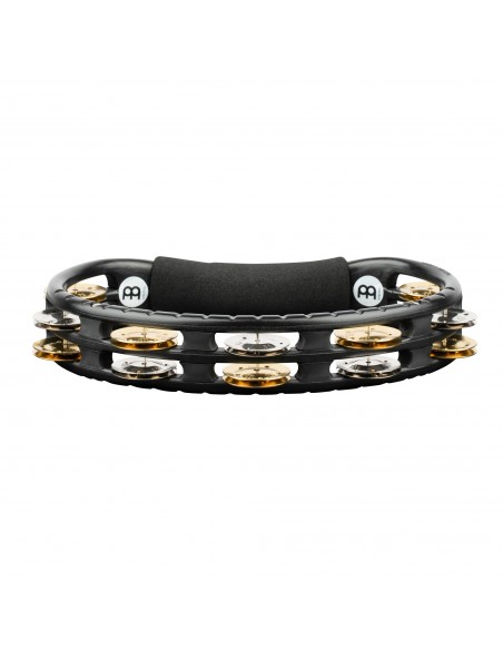 Half-moon ABS tambourine - Black