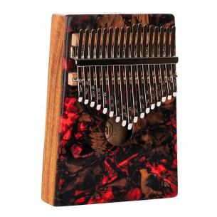 Kalimba 17 notes à rosace - Lava