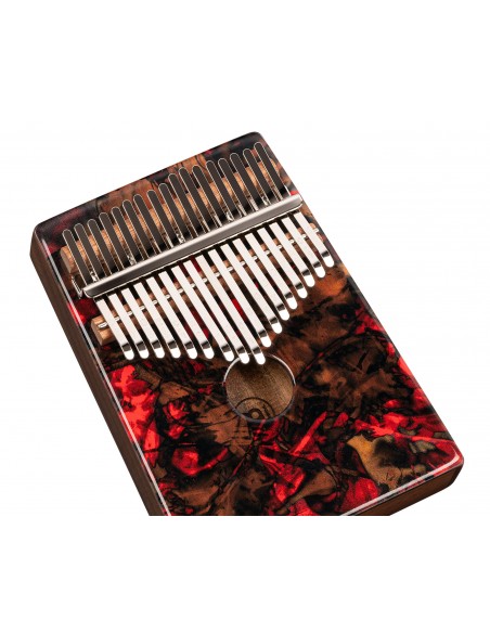 Kalimba 17 notes à rosace - Lava