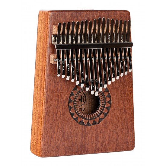 Kalimba 17 notes Sun - Gravure soleil