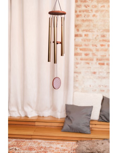 FOLMC36B - Chimes Flower of Life 36"