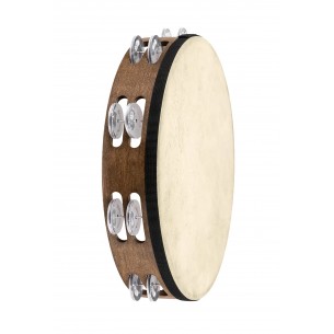 Wood tambourine Amburello - Natural