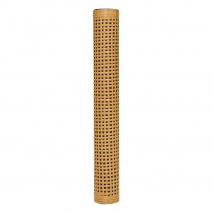 Synthetic rattan rainstick 24"