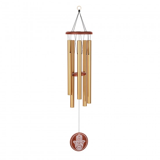 HMC36B - Chimes Hamsa 36" - Black