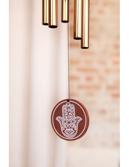 HMC36B - Chimes Hamsa 36" - Black